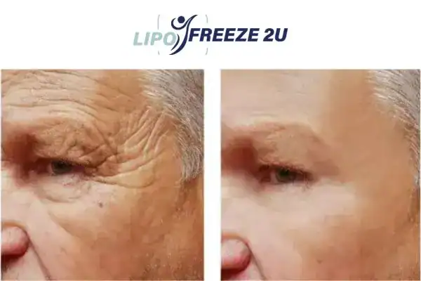 Mens before and after Morpheus 8 Wigan results.