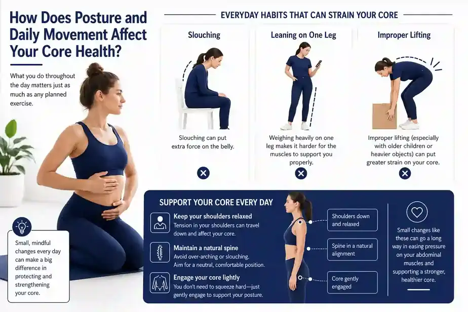 How Does Posture and Daily Movement Affect Your Core Health Wigan?
