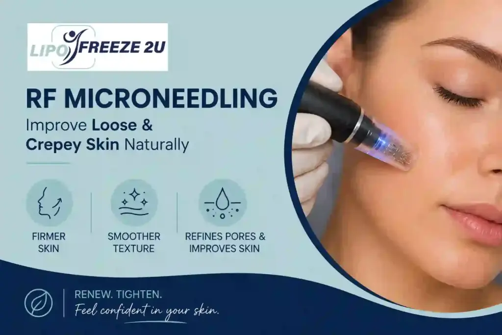 Can RF Microneedling Help Improve Loose and Crepey Skin Wigan?